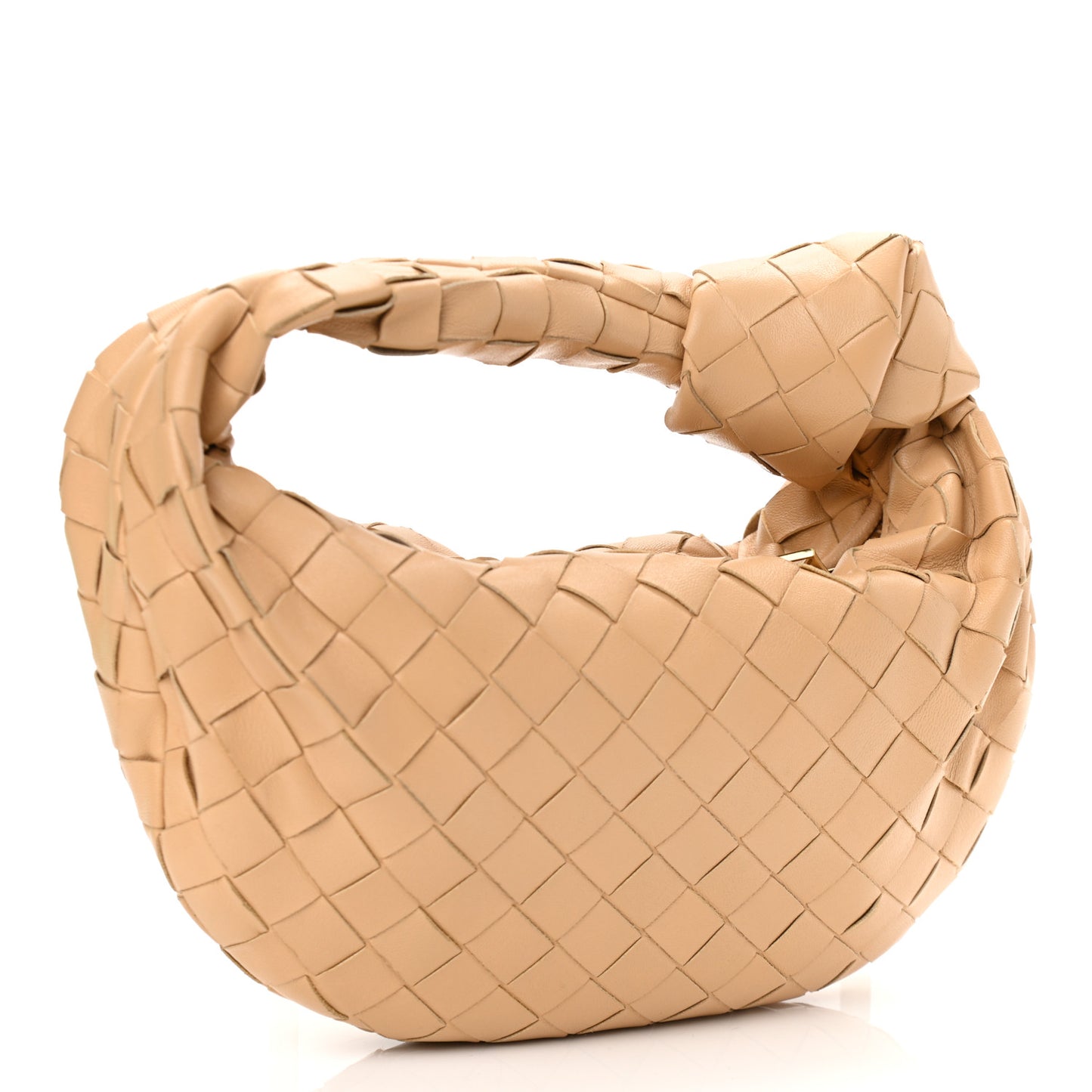 Nappa Intrecciato Mini Jodie Almond