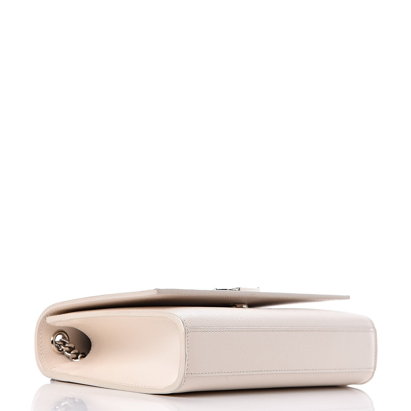 Grain De Poudre Small Monogram Kate Satchel Icy White