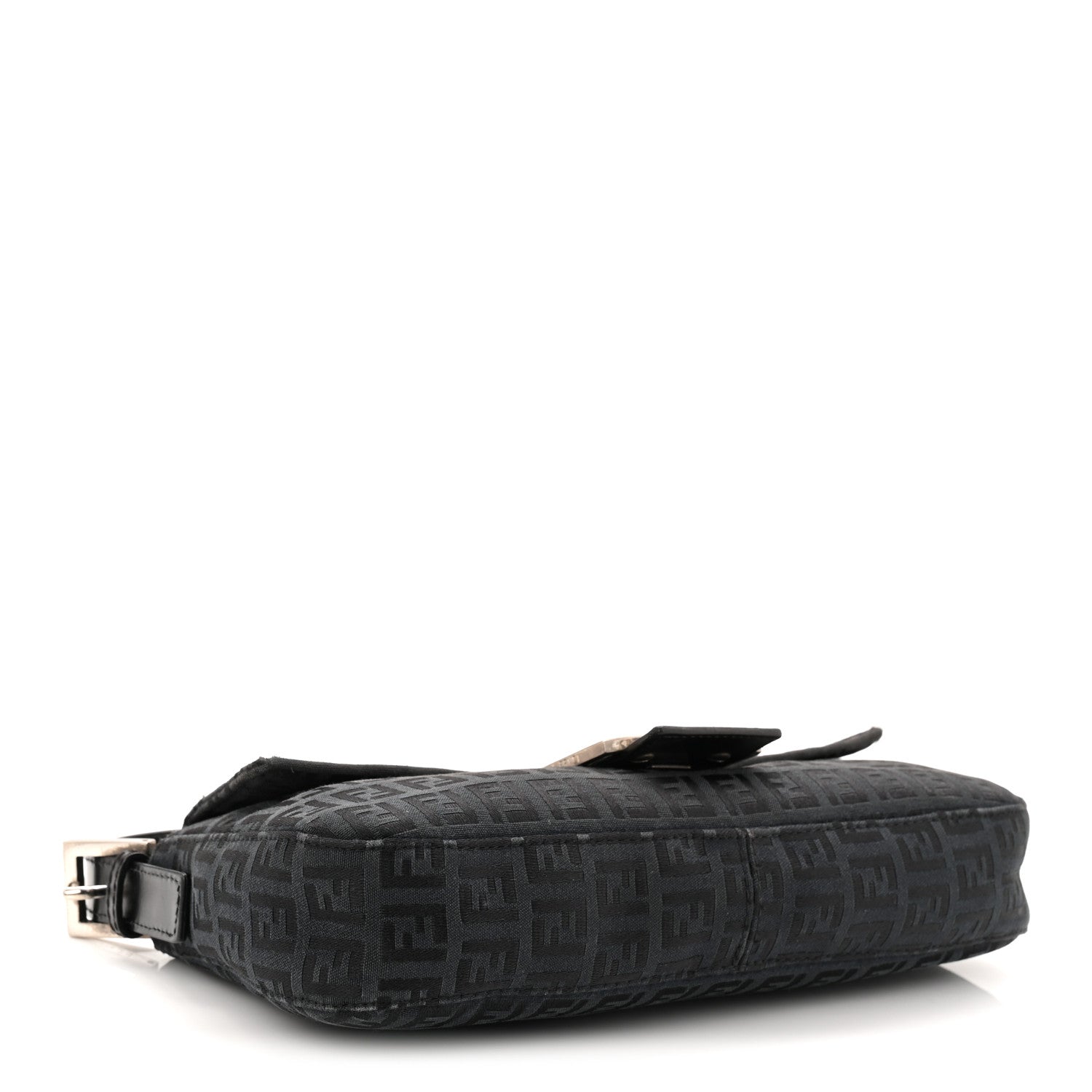 Fendi Zucchino Baguette Black 4 of 11