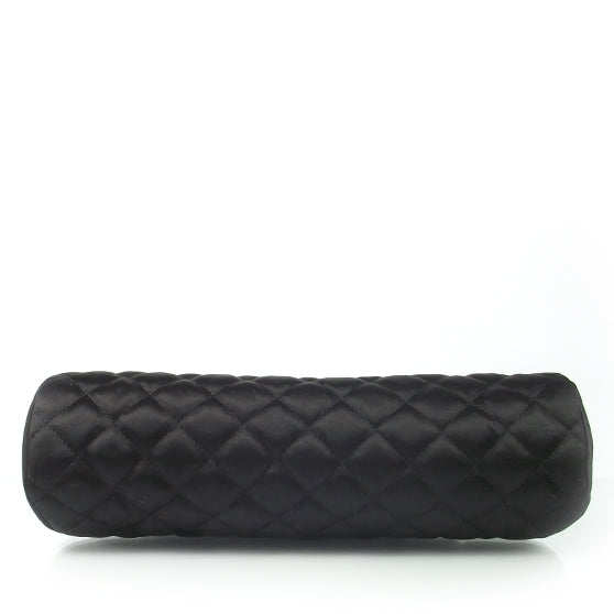 Satin Quilted Timeless Clutch