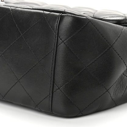 Chanel Lambskin Quilted Maxi Single Flap Black 9 of 9