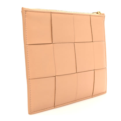 Bottega Veneta Nappa Maxi Intrecciato Medium Bill Pouch Almond 3 of 8