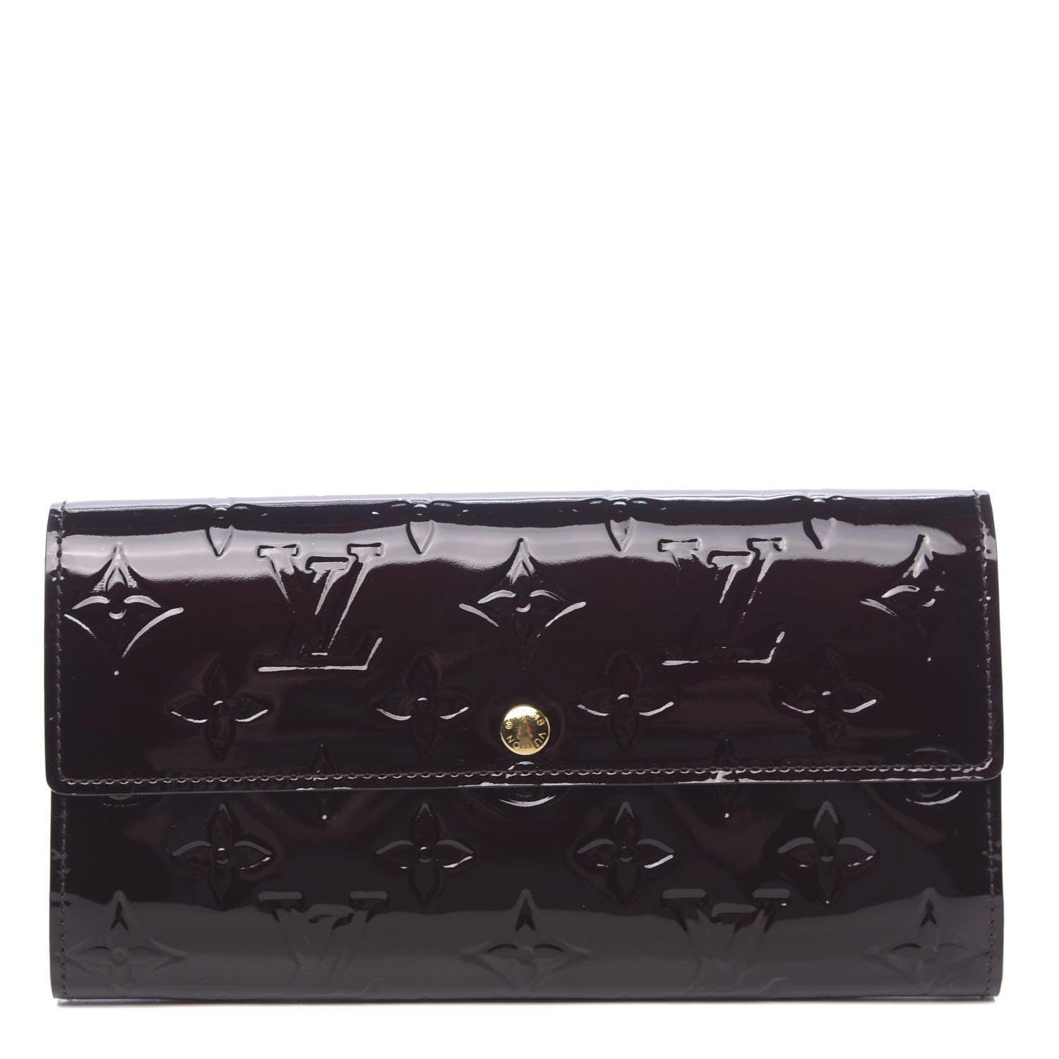Louis Vuitton Vernis Sarah Wallet Amarante 1 of 7