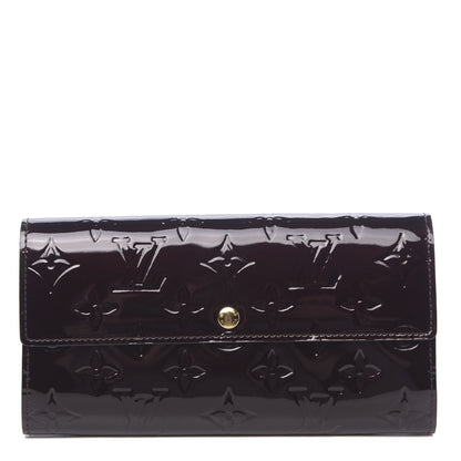 Louis Vuitton Vernis Sarah Wallet Amarante 1 of 7