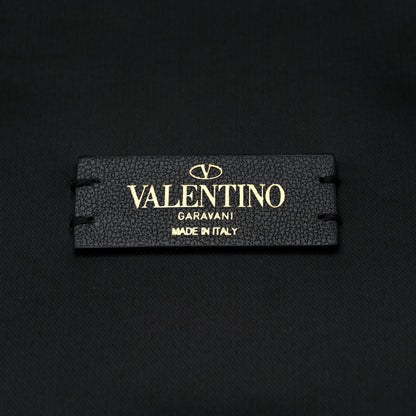Valentino Garavani Grained Calfskin VLogo Signature Wash Bag Black 8 of 12