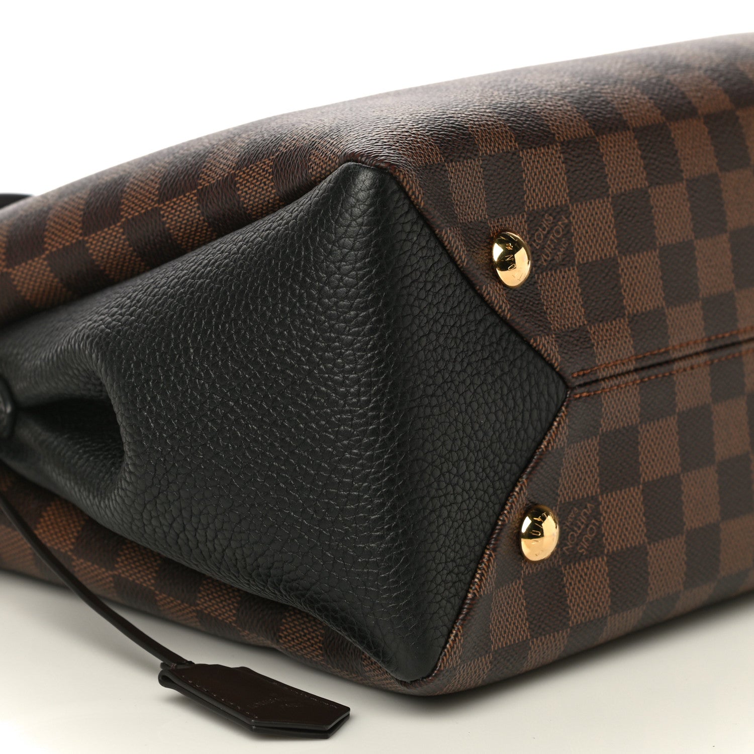 Louis Vuitton Damier Ebene Cuir Taurillon Brittany Black 7 of 8