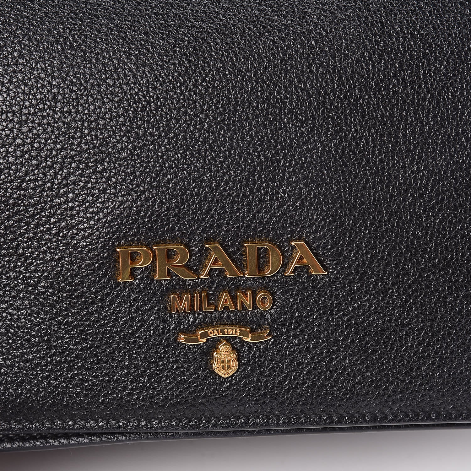 Prada Vitello Daino Flap Crossbody Black 11 of 11