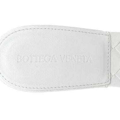 Bottega Veneta Nappa Maxi Intrecciato Lido Mule Sandals 38 Optic White 7 of 8