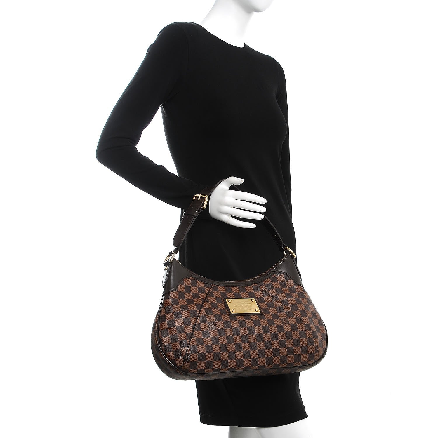 Louis Vuitton Damier Ebene Thames GM 2 of 9