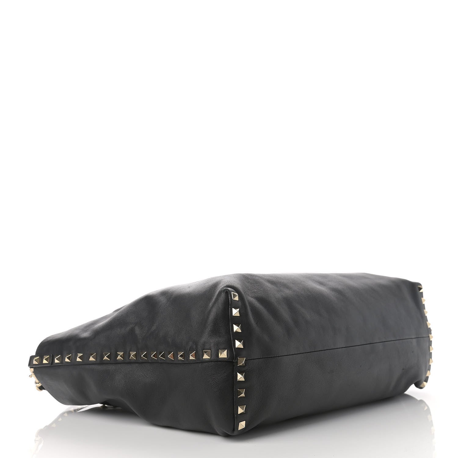 Valentino Garavani Vitello Rockstud Crossbody Tote Black 3 of 14
