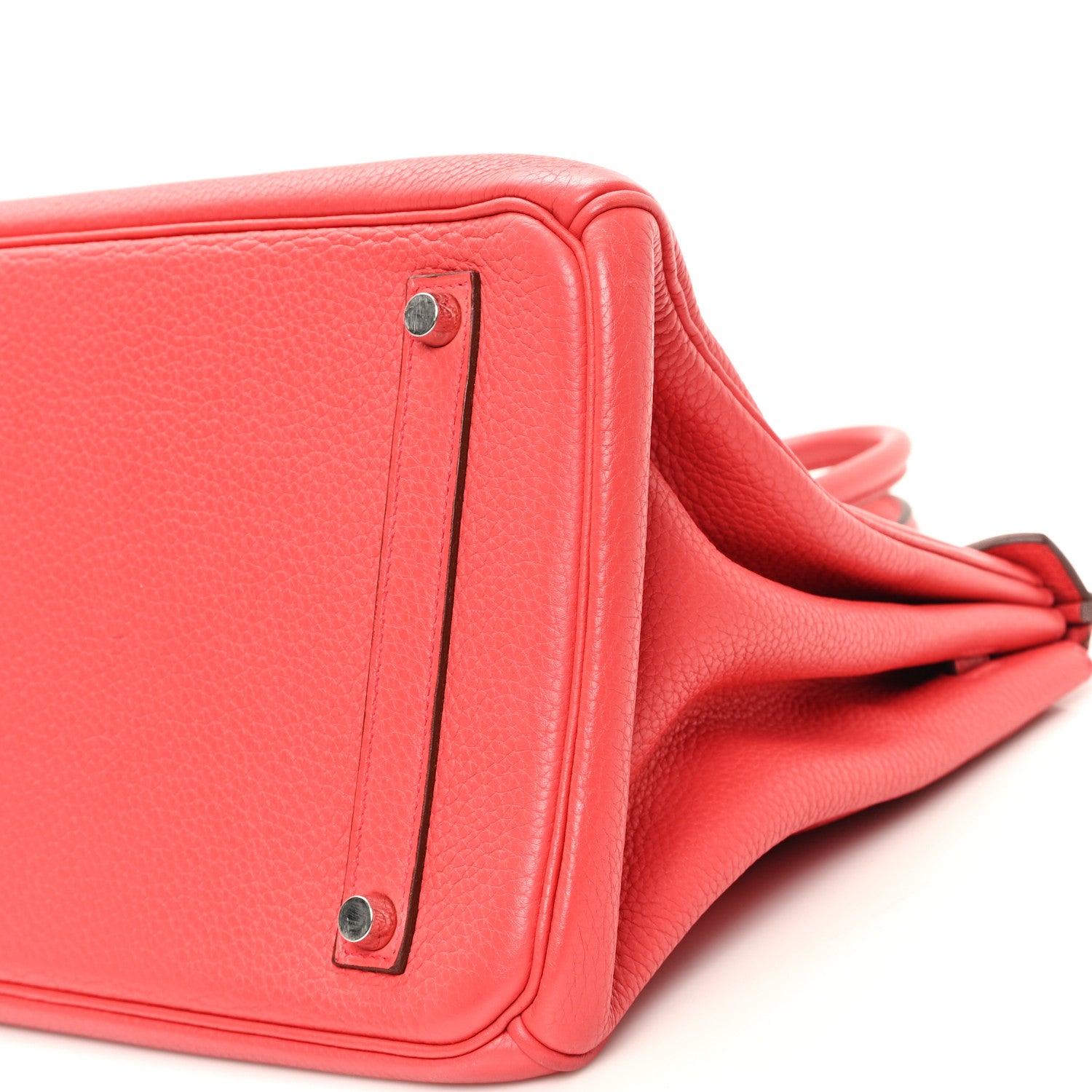 Hermes Taurillon Clemence BIRKIN 35 Bougainvillea 10 of 10