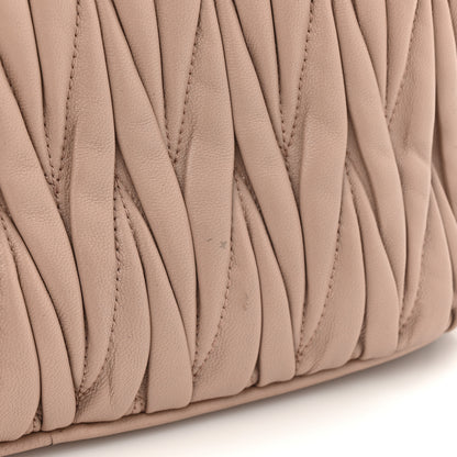 Miu Miu Nappa Matelasse Tote Cammeo 15 of 15