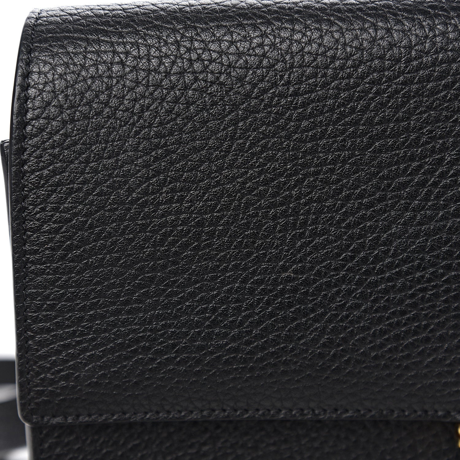 Tom Ford Calfskin Large T Clasp Tara Crossbody Bag Black 7 of 10