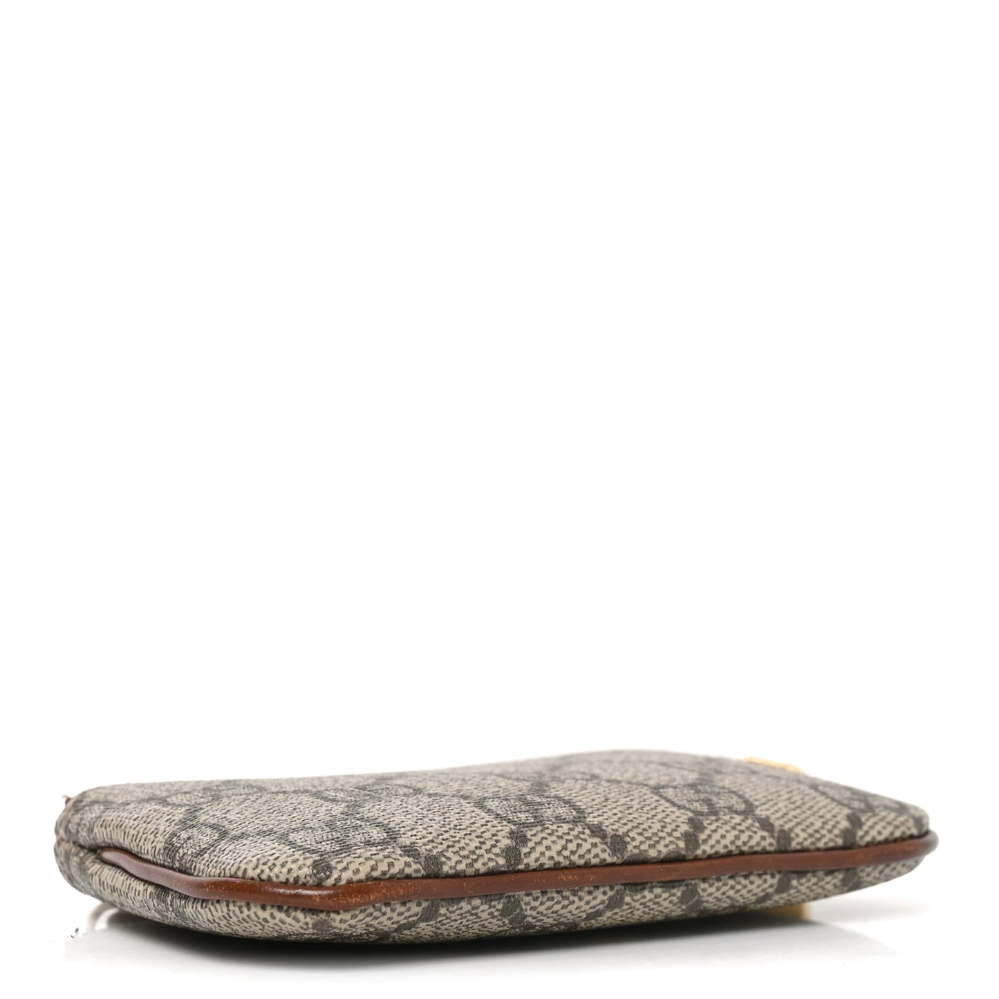 GG Supreme Monogram Key Case Brown