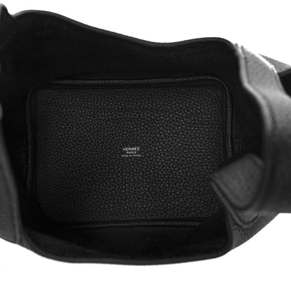 Hermes Taurillon Clemence Picotin Lock 18 PM Black 4 of 11
