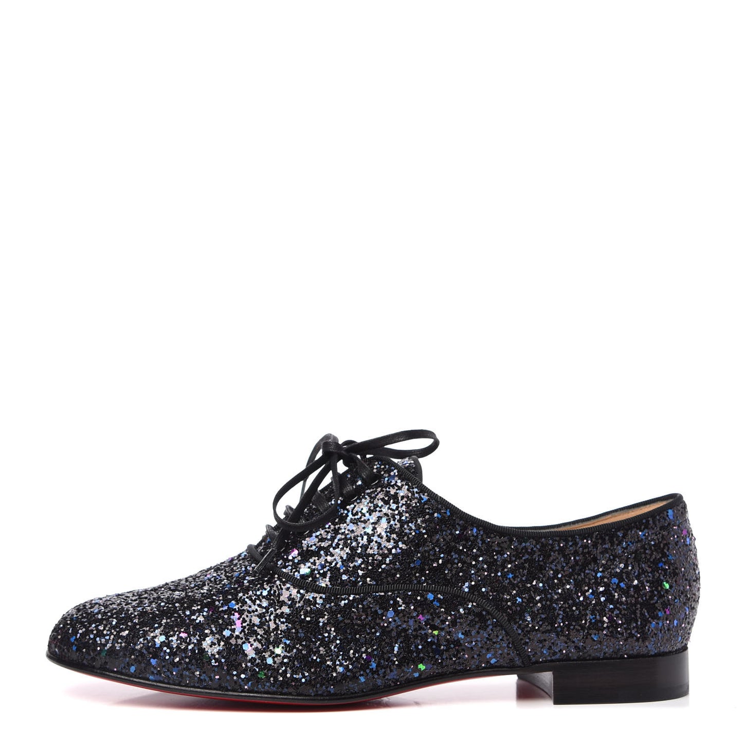 Glitter Fred Oxfords 38.5 Black