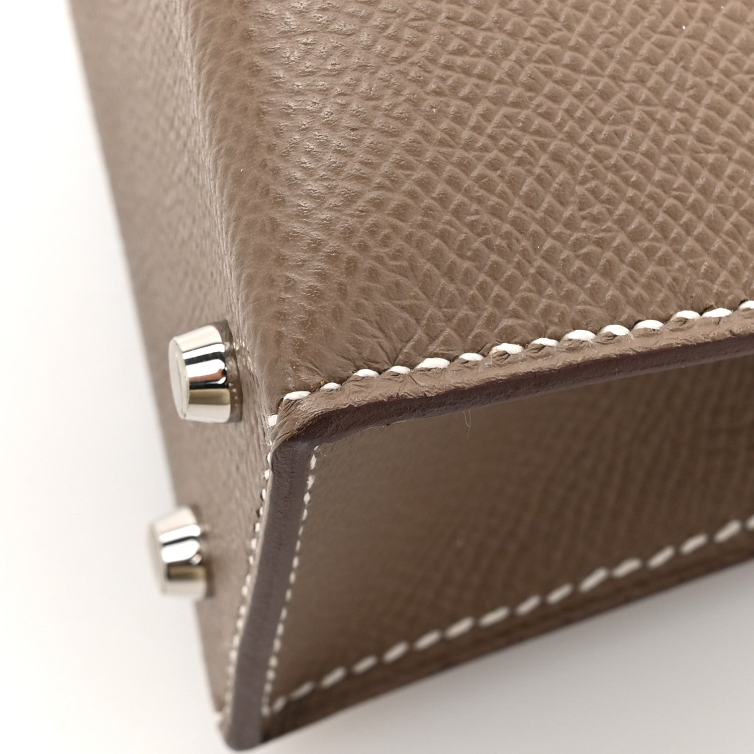 Hermes Epsom Mini Kelly Sellier 20 Etoupe 11 of 13