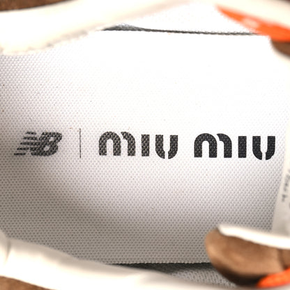 Miu Miu X NEW BALANCE Suede 530 SL Sneakers 40 Cinnamon 9 of 9