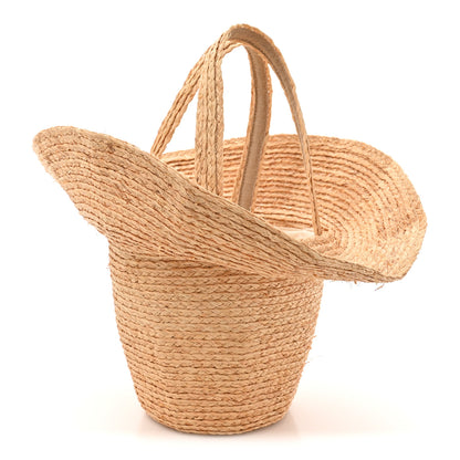 The Row Raffia Sol Bucket Bag Natural 3 of 10