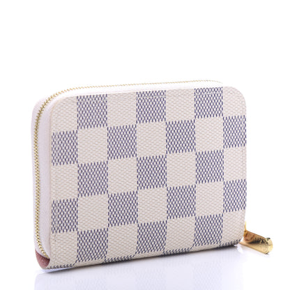 Louis Vuitton Damier Azur 2018 Christmas Animation Zippy Coin Purse 3 of 6