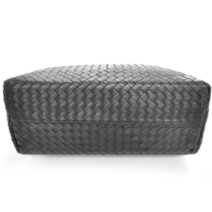 Bottega Veneta Nappa Intrecciato Shoulder Bag Nero Black 4 of 10