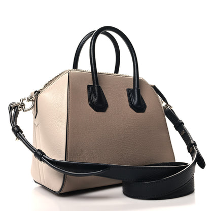 Givenchy Sugar Goatskin Mini Tri-Color Antigona Linen 3 of 10