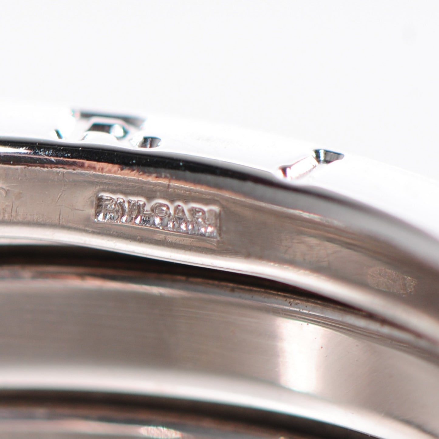 18K White Gold B.Zero1 Four-Band Ring 62 10