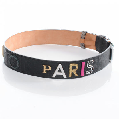 Louis Vuitton Leather Paris Belt Black 85 35 3 of 7