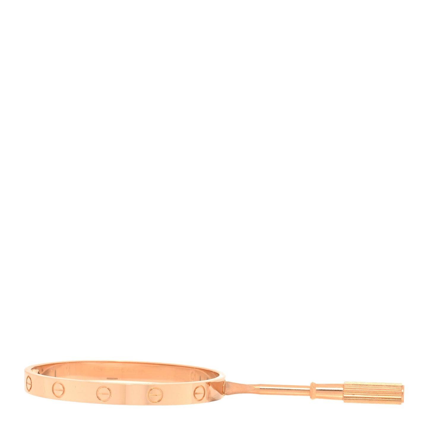18K Pink Gold LOVE Bracelet 16