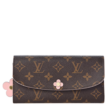 Louis Vuitton Monogram Bloom Flower Emilie Wallet 1 of 6