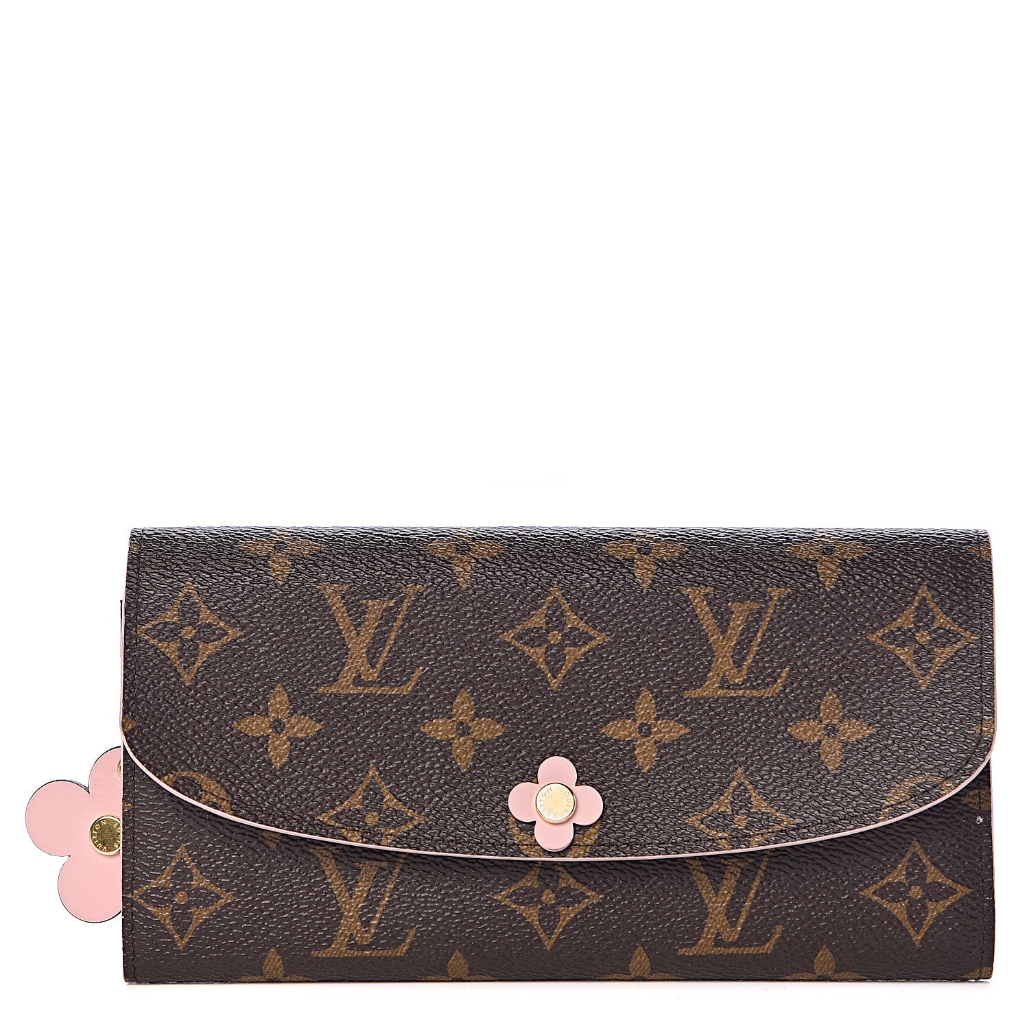 Louis Vuitton Monogram Bloom Flower Emilie Wallet 1 of 6