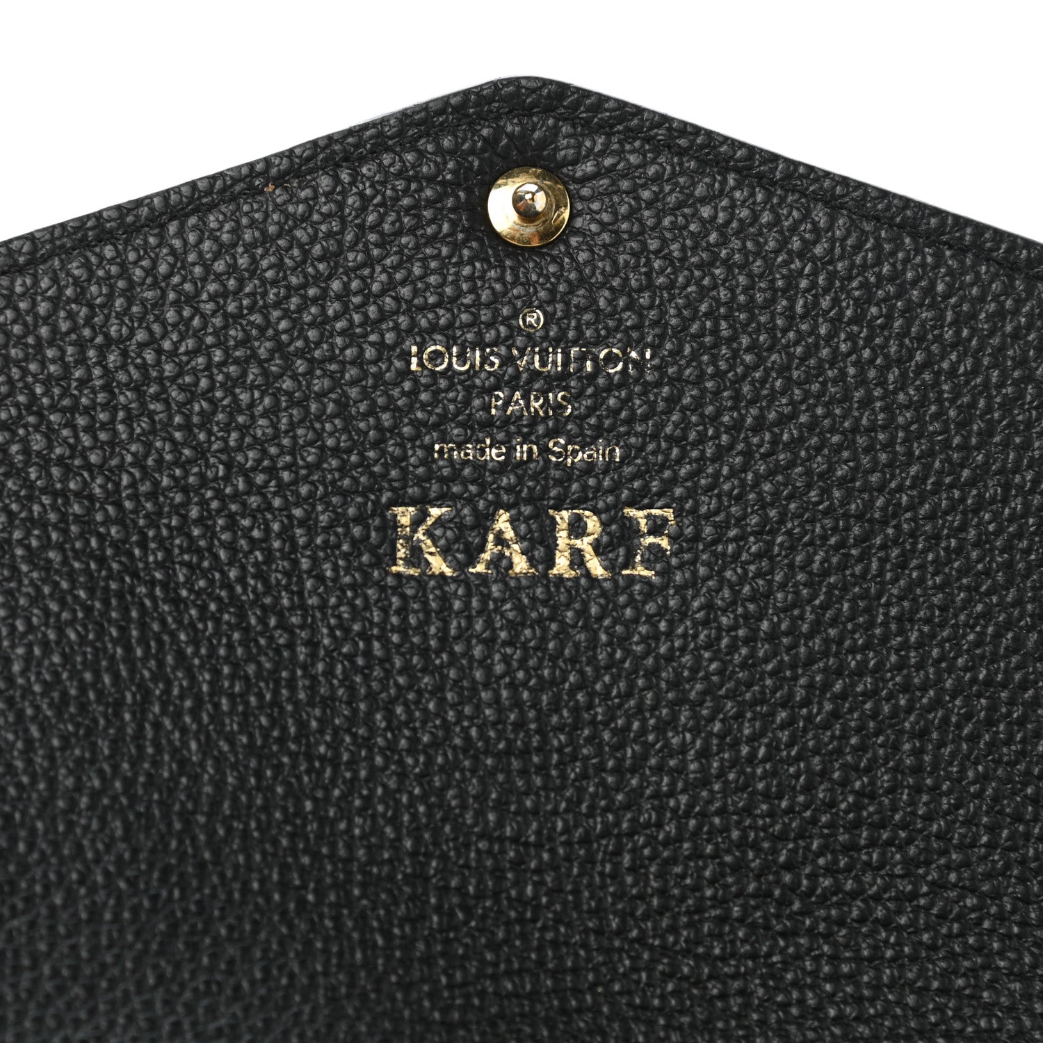 Louis Vuitton Empreinte Sarah Wallet NM Black 6 of 13