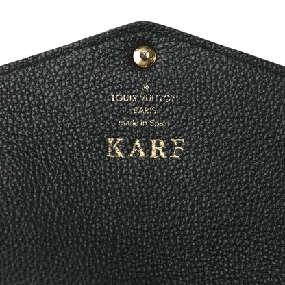 Louis Vuitton Empreinte Sarah Wallet NM Black 6 of 13