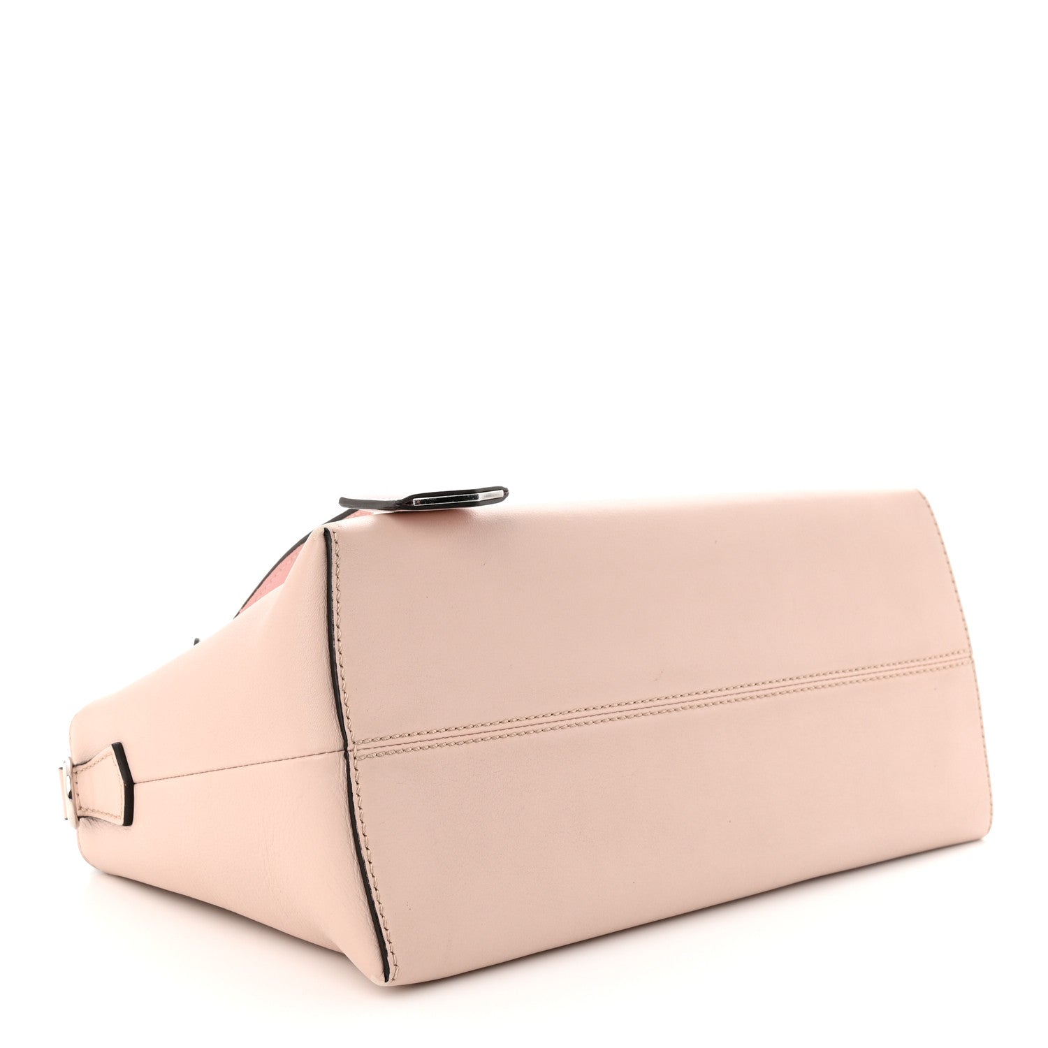 Fendi Vitello Dolce 4 Color Medium By The Way Boston Bag Soap Grigio Perla Multicolor 4 of 12