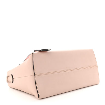 Fendi Vitello Dolce 4 Color Medium By The Way Boston Bag Soap Grigio Perla Multicolor 4 of 12