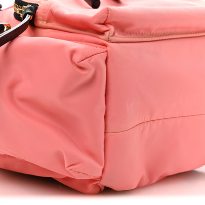Burberry Nylon Medium Rucksack Backpack Bright Coral Pink 10 of 11