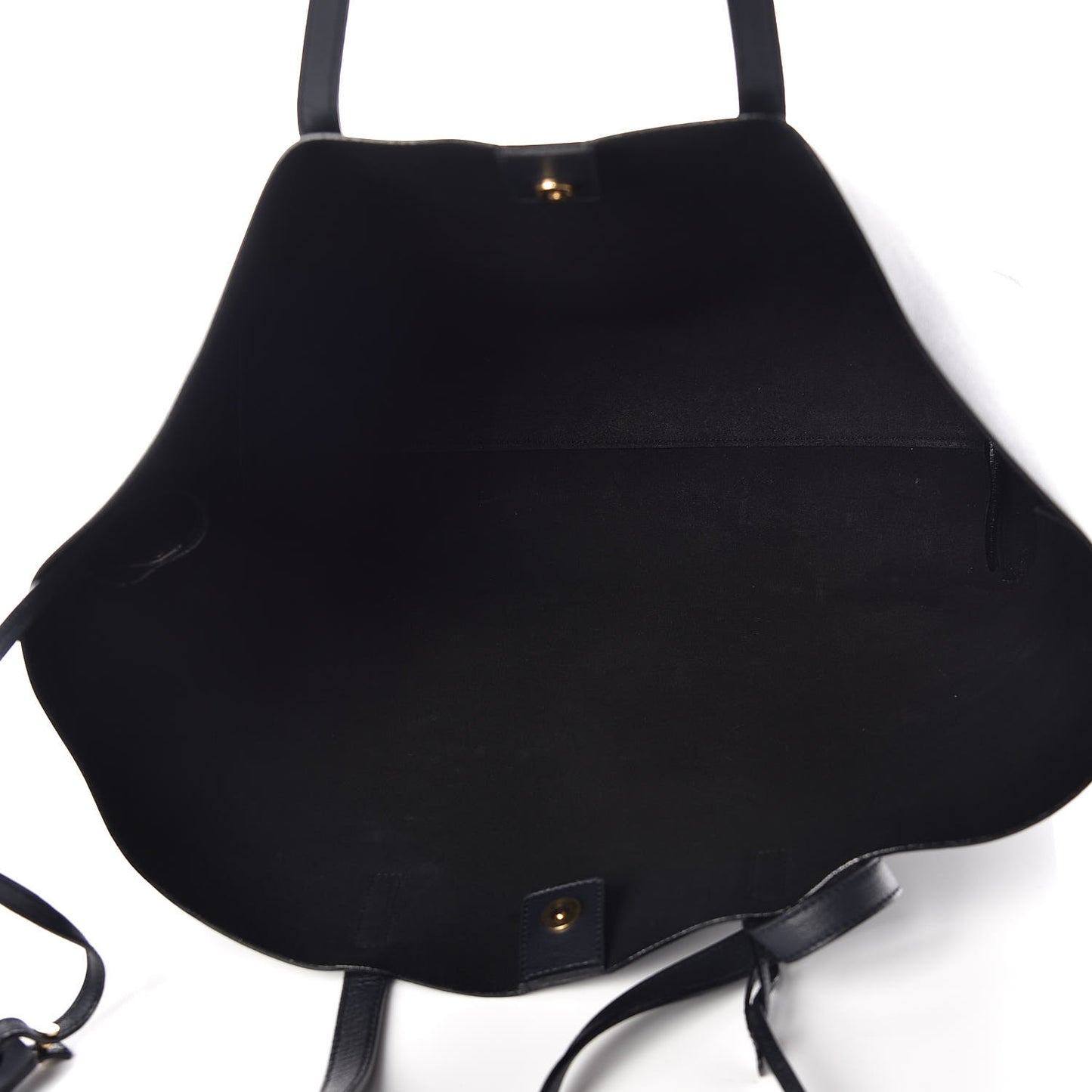 Calfskin Large Shopping Tote Deep Marine