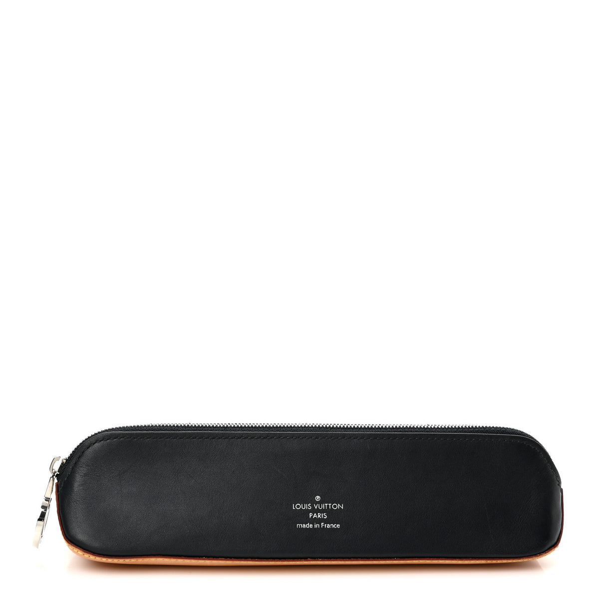 Monogram Elizabeth Pencil Pouch Black