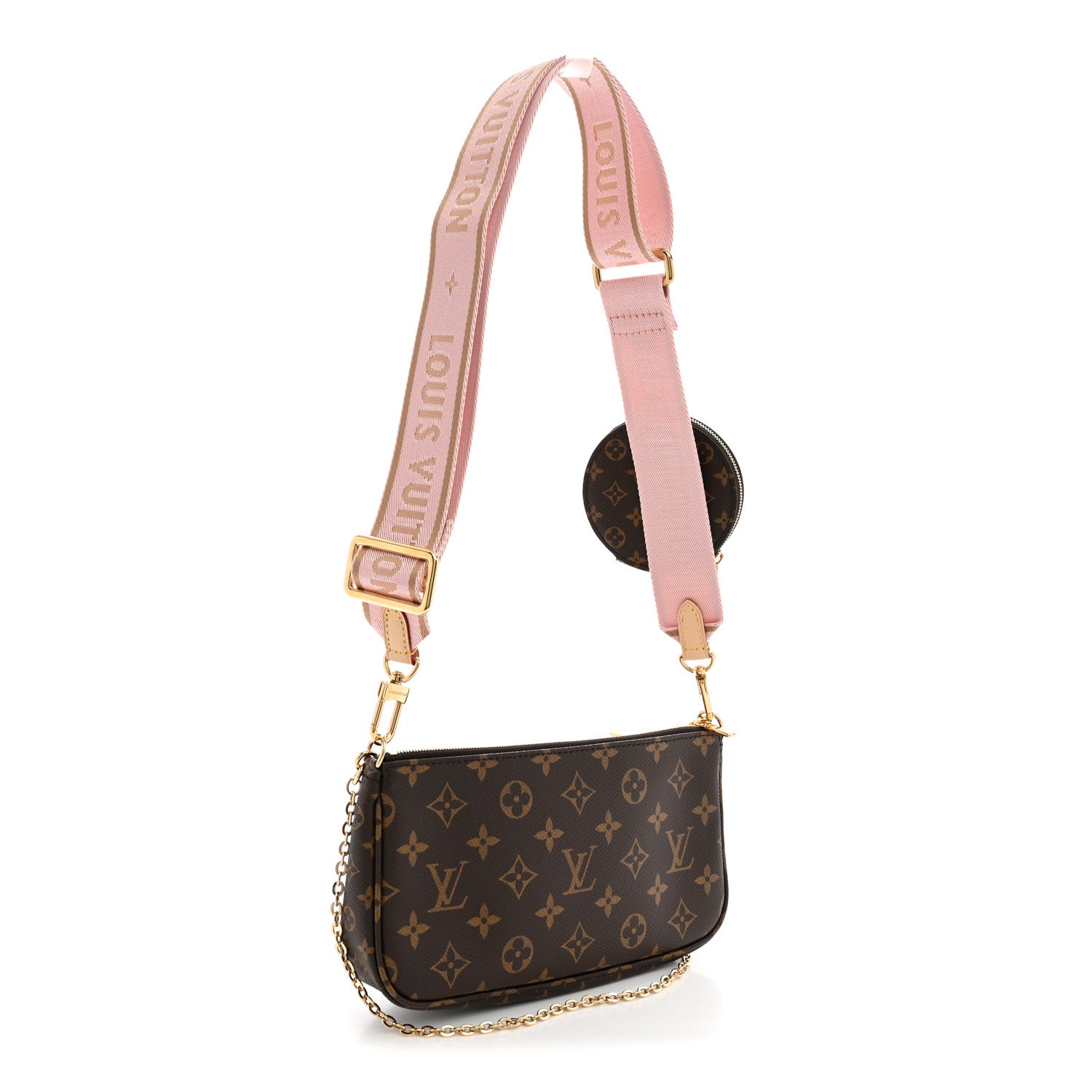 Louis Vuitton Monogram Multi Pochette Accessories Rose Clair 2 of 9