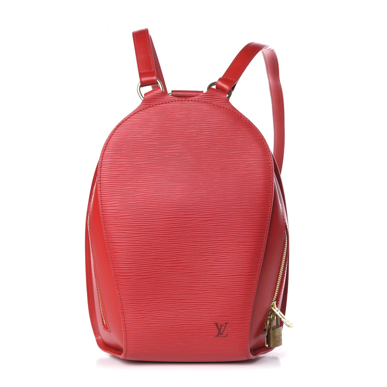 Louis Vuitton Epi Mabillon Backpack Castillan Red 1 of 8