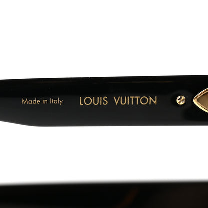 Louis Vuitton Acetate My Monogram Square Sunglasses Z1523E Black 5 of 12