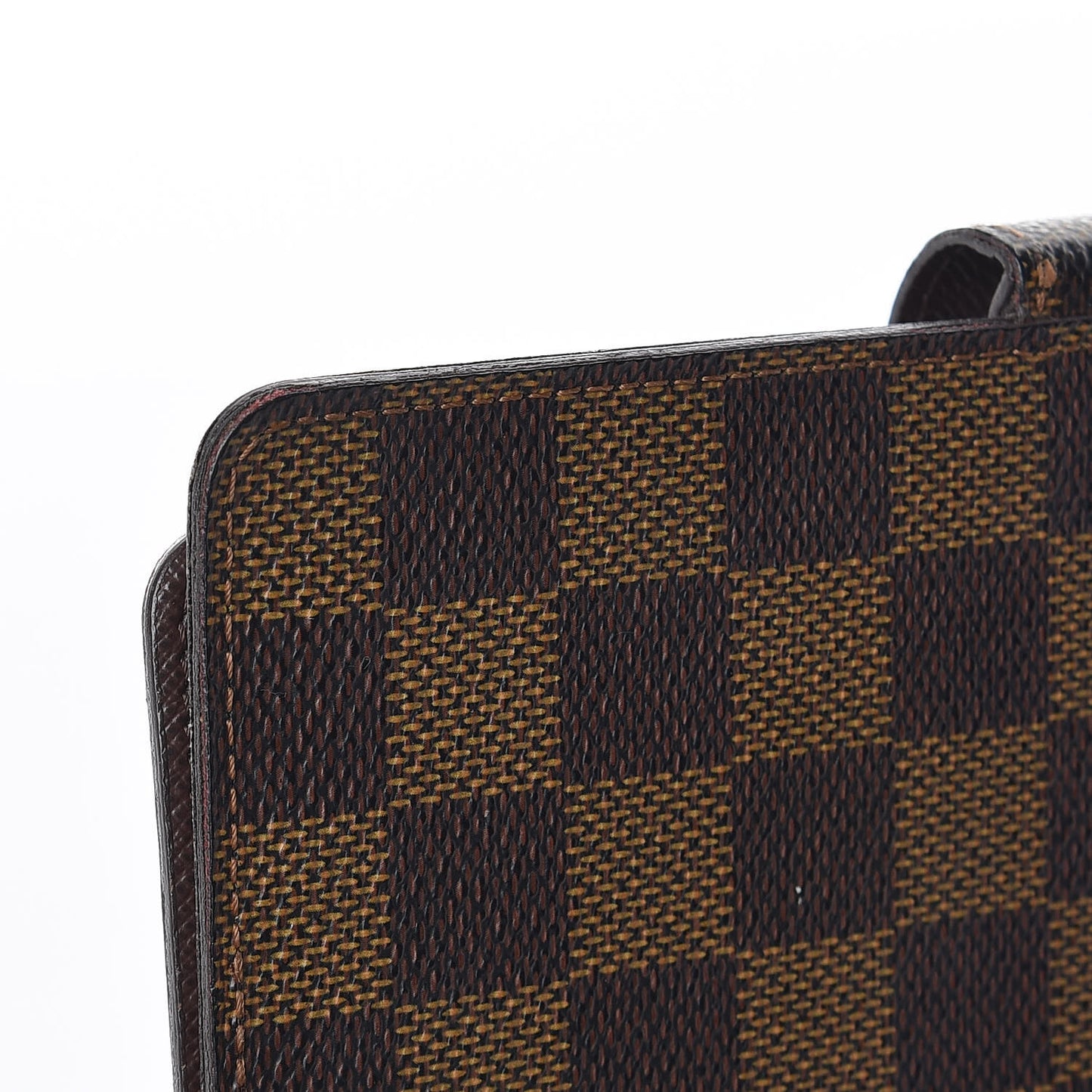 Damier Ebene Medium Ring Agenda Cover