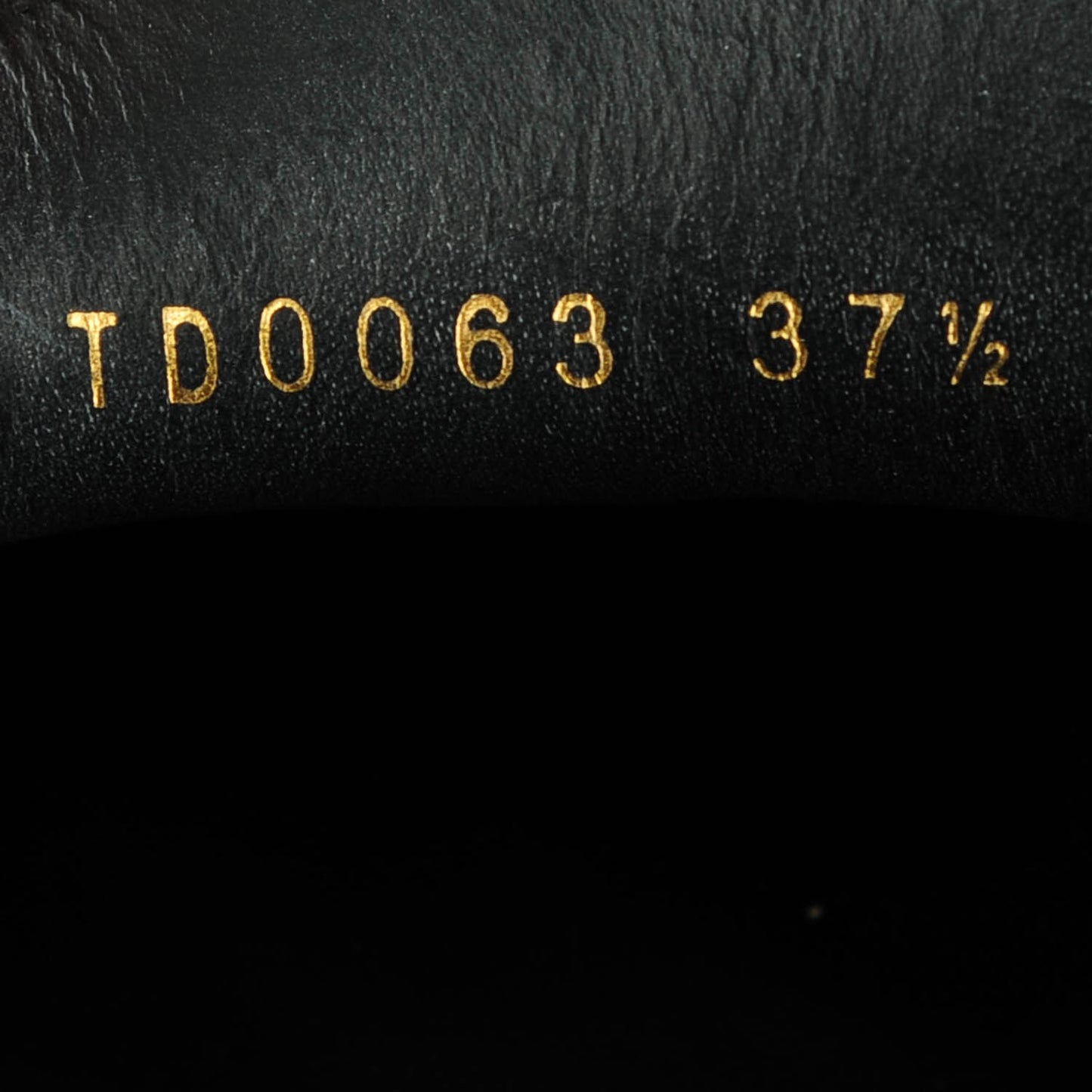 Goatskin Studded Suhali Loafers 37.5 Black