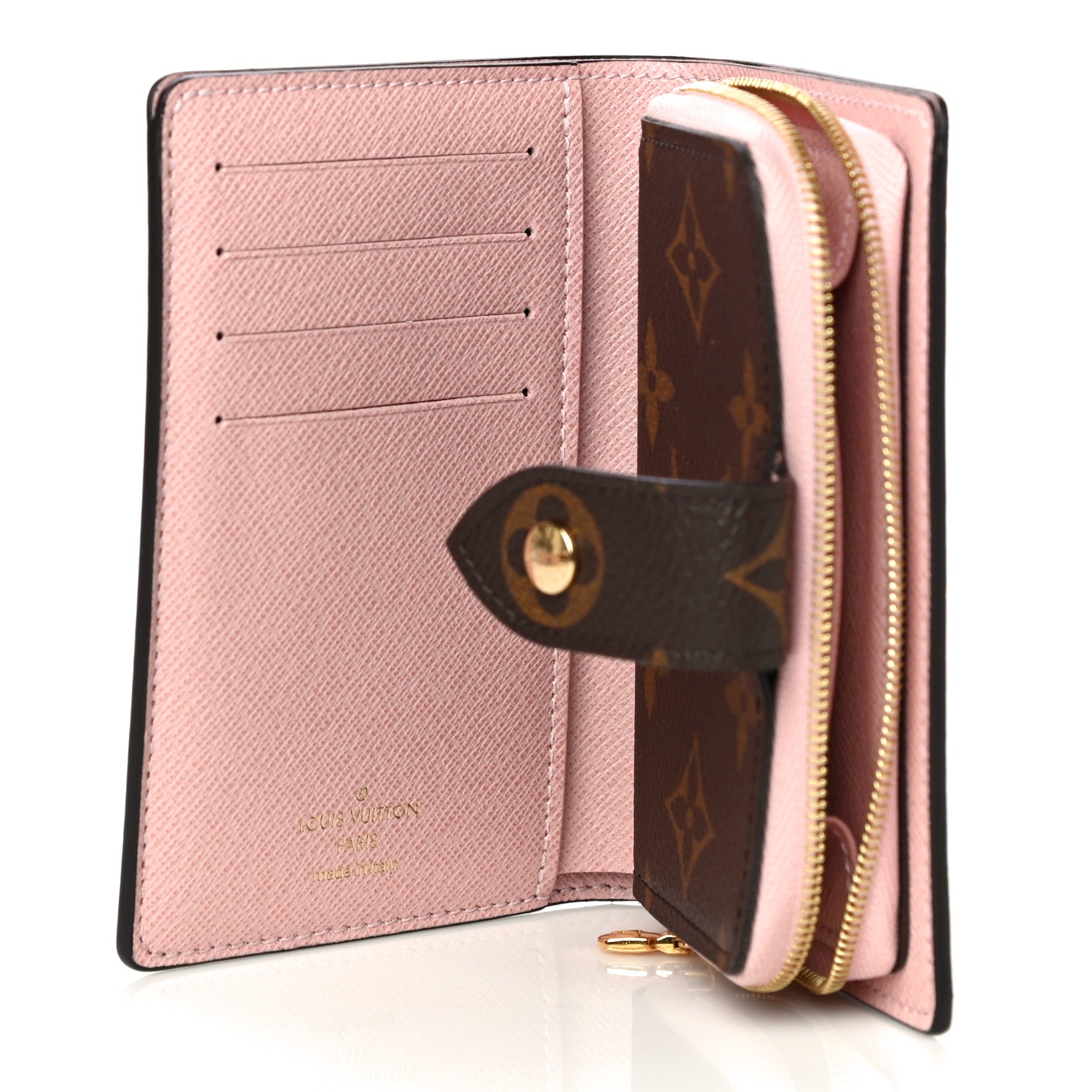 Louis Vuitton Monogram Juliette Wallet Rose Ballerine 5 of 11
