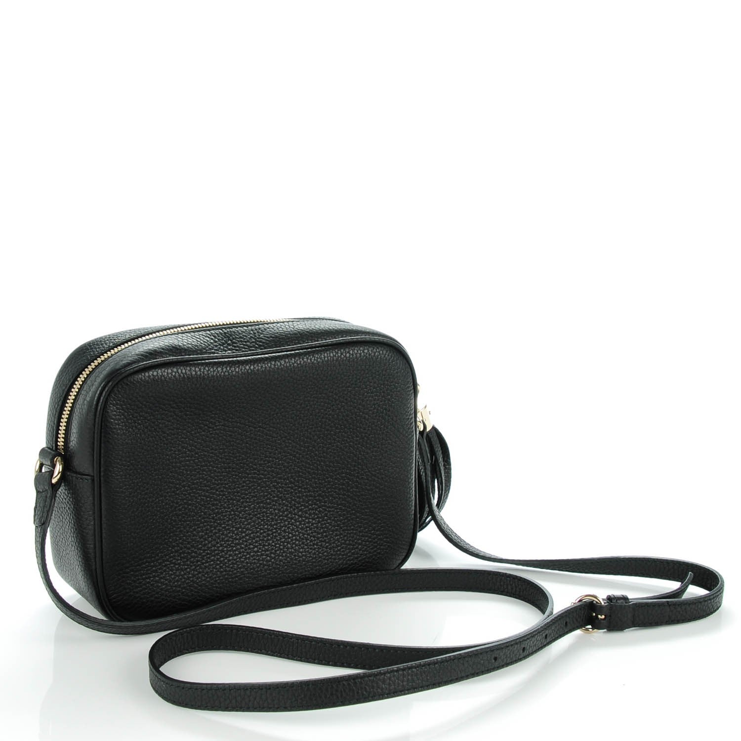 Gucci Pebbled Calfskin Small Soho Disco Bag Black 3 of 7