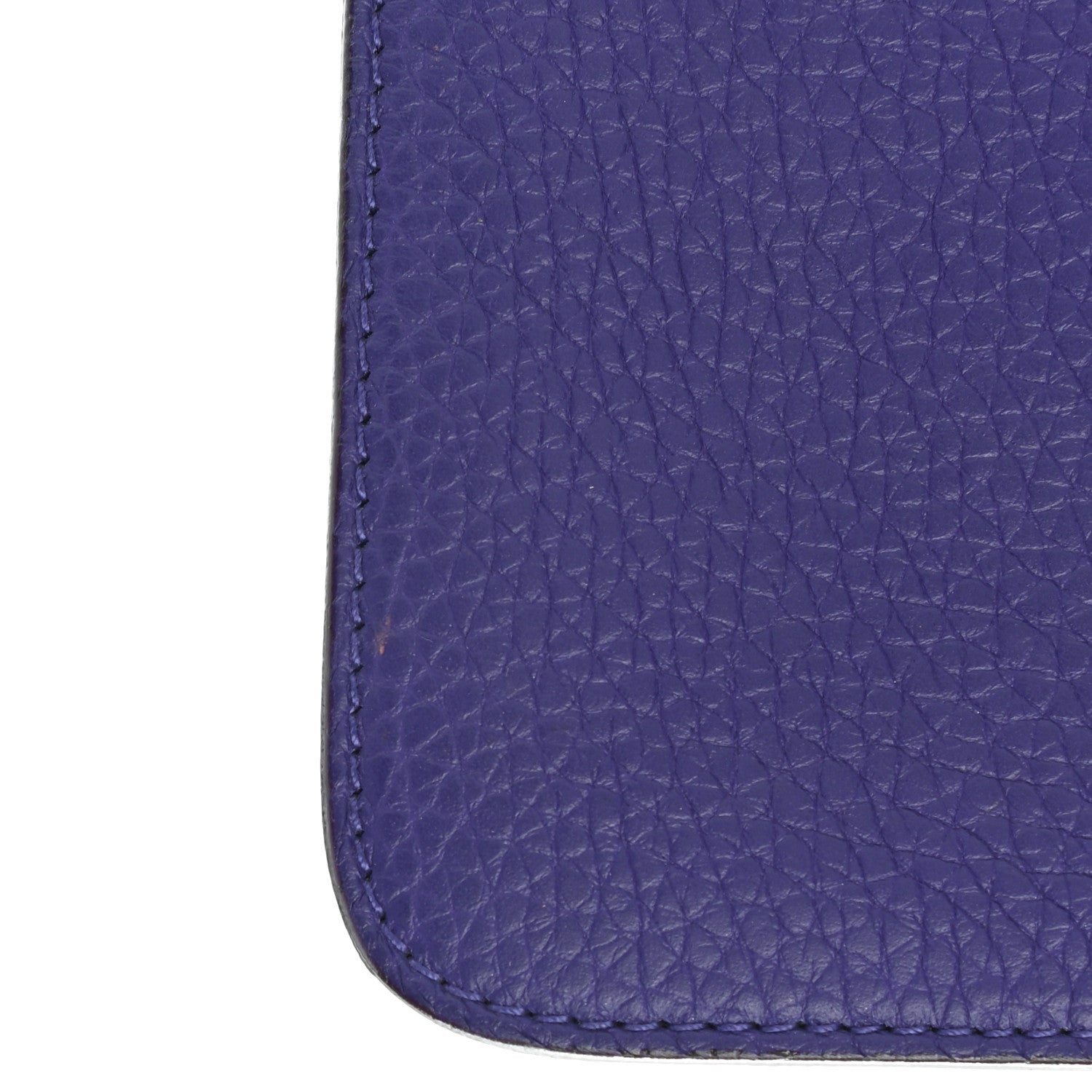 Christian Dior Bullcalf Diorissimo Pouch Purple 10 of 14