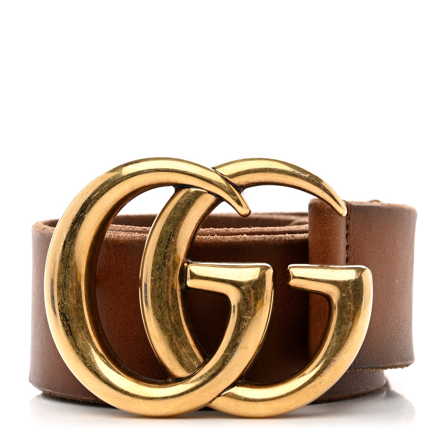 Gucci Faded Calfskin Double G 40mm Belt 90 36 Cuir 1 of 5