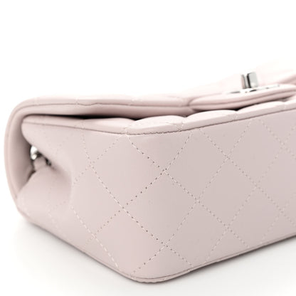 Chanel Lambskin Quilted Mini Rectangular Flap Light Purple 9 of 12
