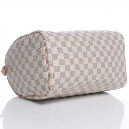 Louis Vuitton Damier Azur Speedy 30 4 of 7
