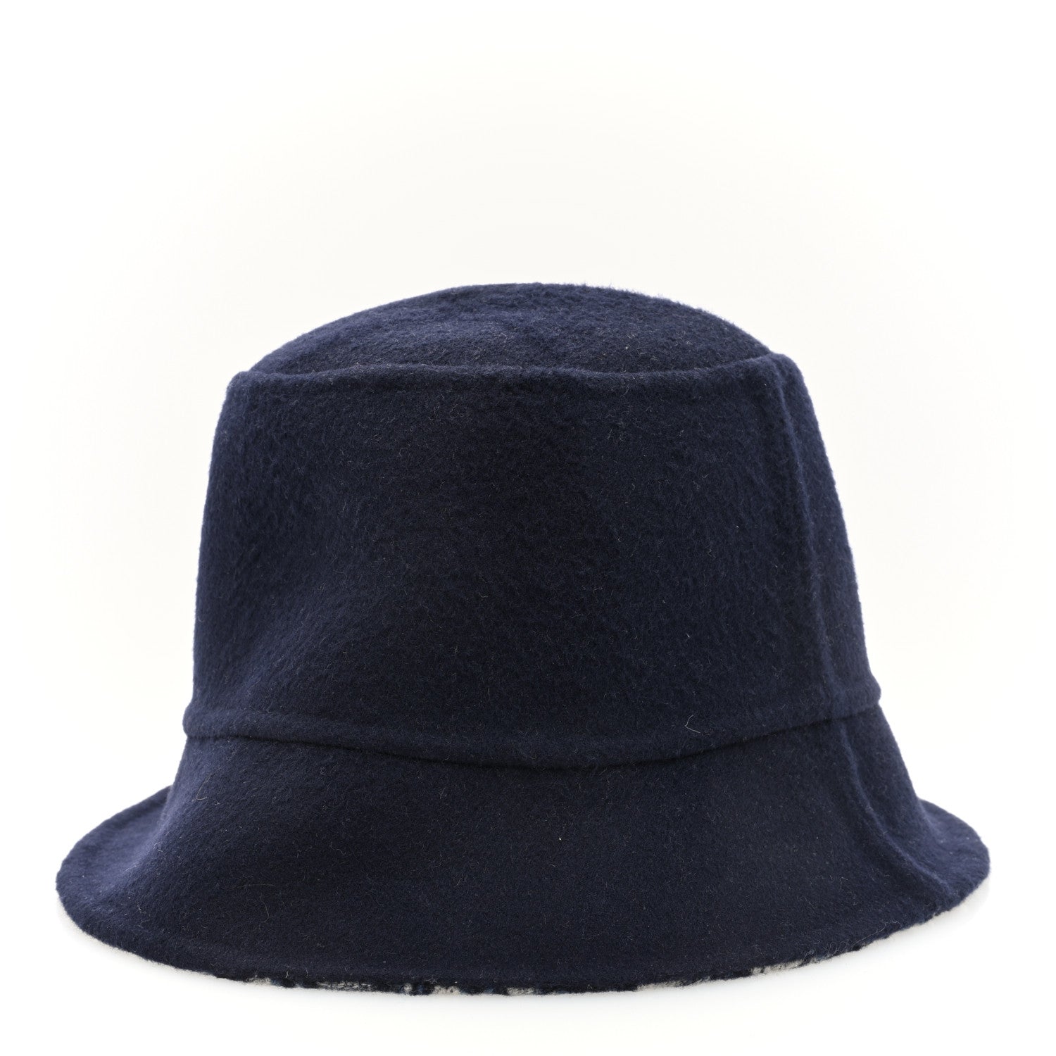 Christian Dior Wool Oblique Jacquard Bucket Hat Blue 1 of 8